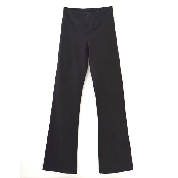 オーガニックコットン ブーツカットパンツ