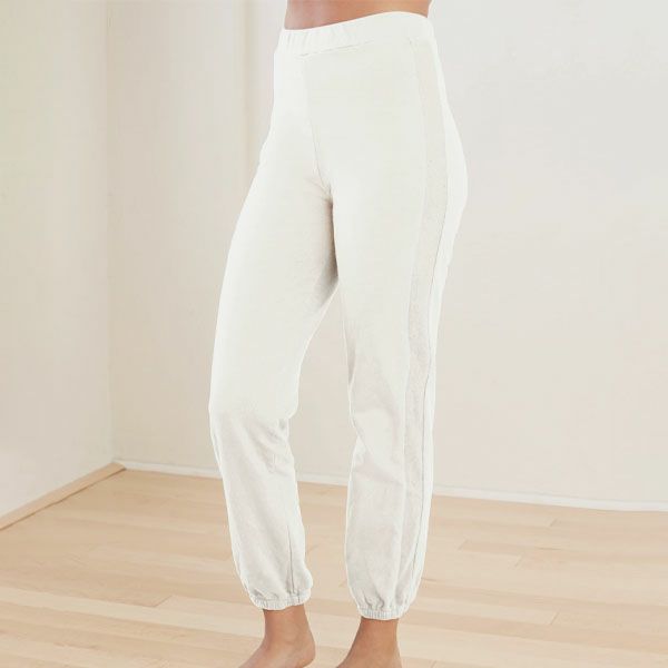 【SALE／20%OFF】オーガニックコットン フリースハイウエストトラックパンツ