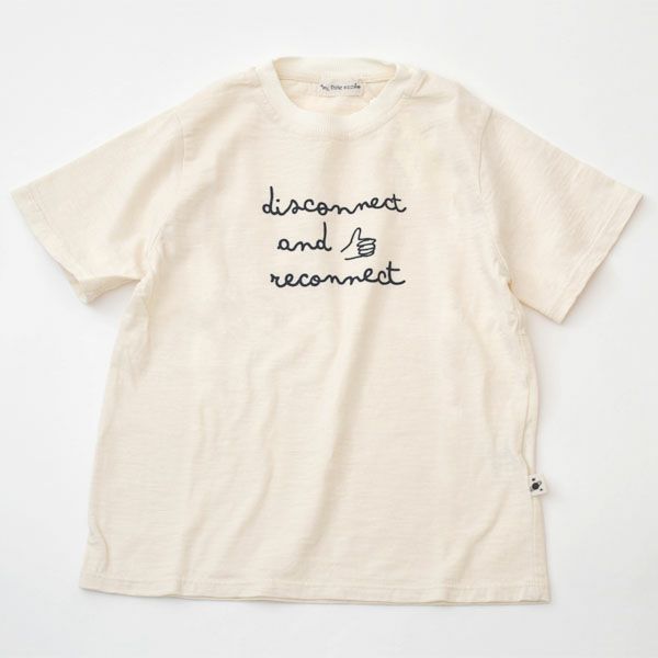オーガニックコットン キッズＴシャツRECONNECT(半袖)