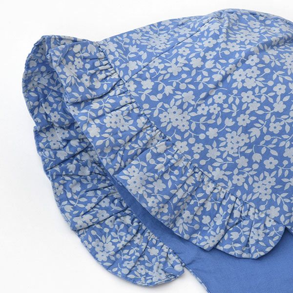 オーガニックコットン ベビーフローラルボンネット