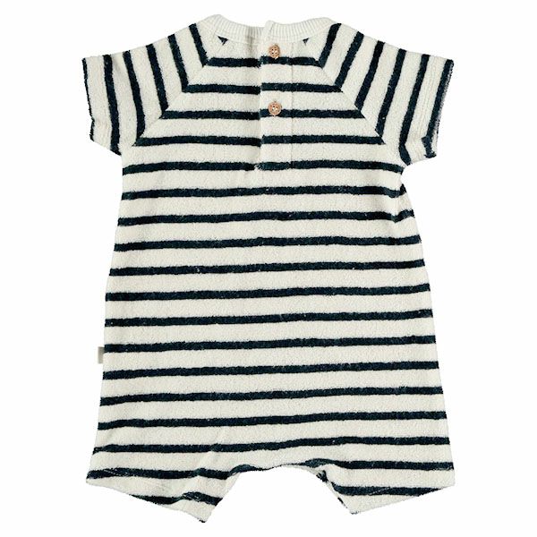 オーガニックコットン ベビーテリーロンパース(半袖)