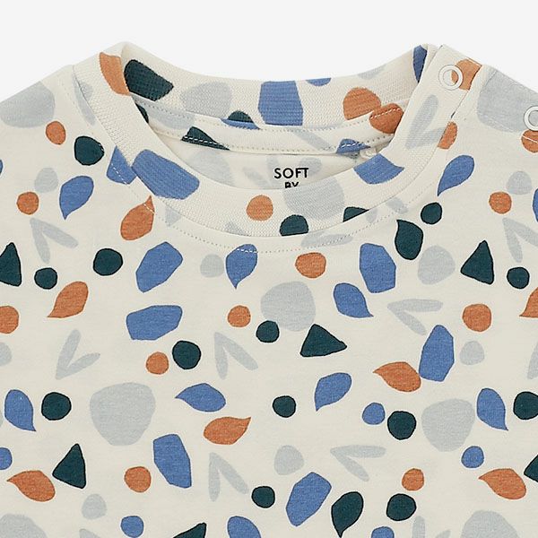オーガニックコットン ベビーロールアップＴシャツ Frederick