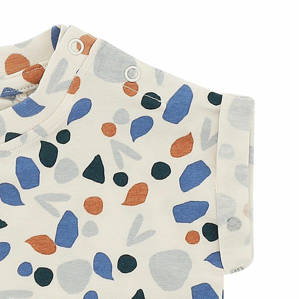 オーガニックコットン ベビーロールアップＴシャツ Frederick