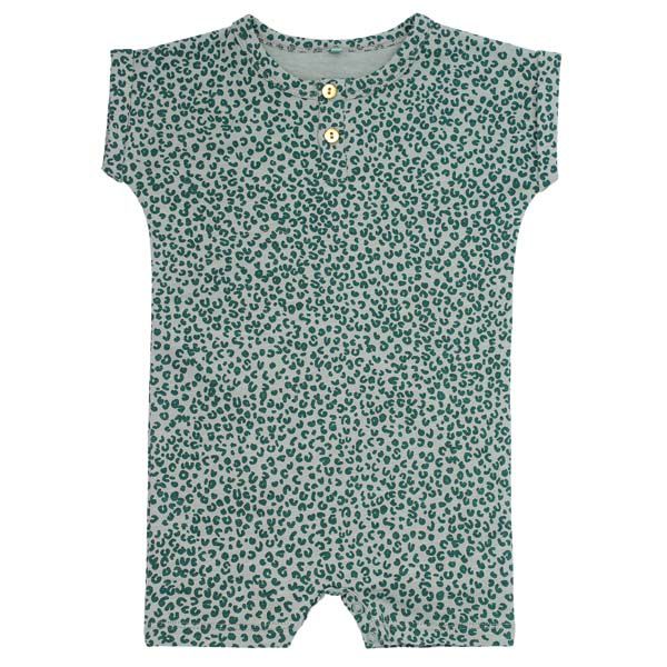 オーガニックコットン ベビー ショートロンバース Leospot