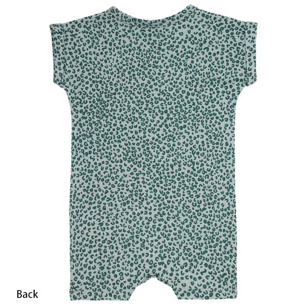 オーガニックコットン ベビー ショートロンバース Leospot