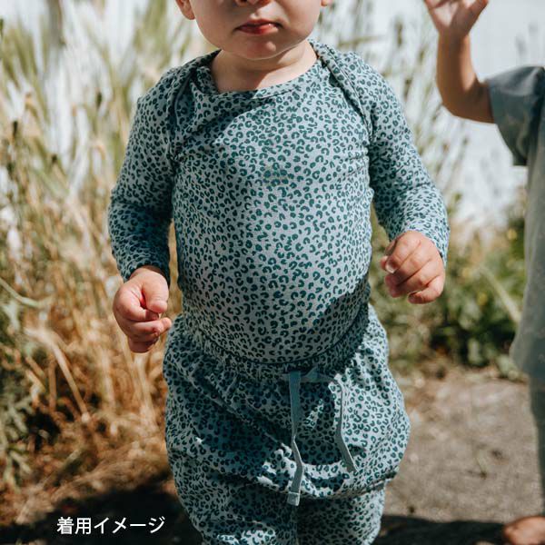 オーガニックコットン ベビー ショートロンバース Leospot