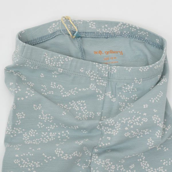 オーガニックコットン ベビー レギンス Flowerdust