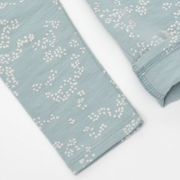 オーガニックコットン ベビー レギンス Flowerdust