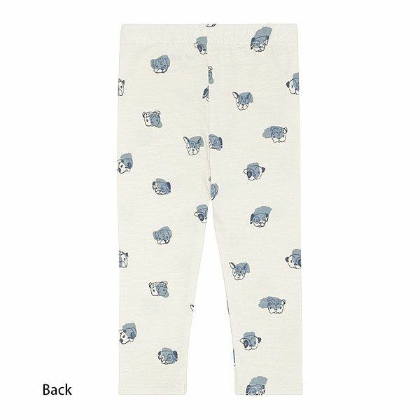 オーガニックコットン ベビー レギンス Doggy