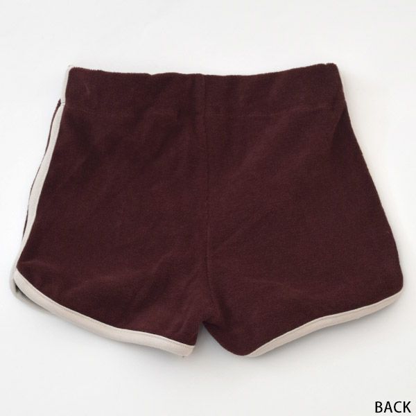 オーガニックコットン キッズ テリーショートパンツ