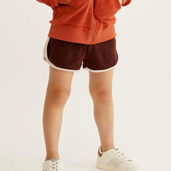 オーガニックコットン キッズ テリーショートパンツ