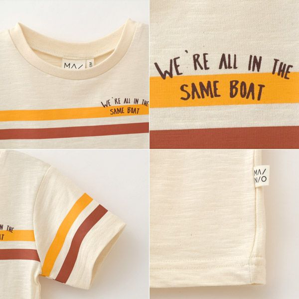 オーガニックコットン キッズ スラブＴシャツ Helmsman