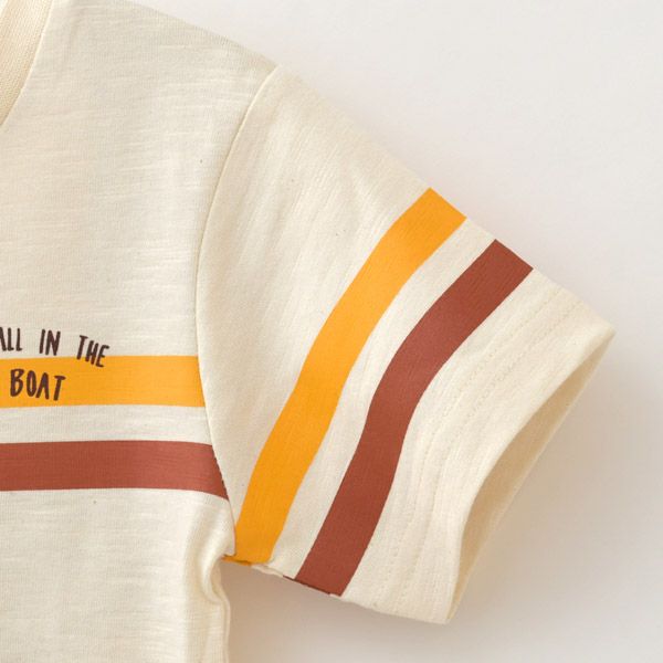 オーガニックコットン キッズ スラブＴシャツ Helmsman