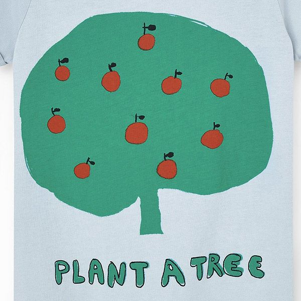 オーガニックコットン キッズ Tシャツ Plant A Tree(半袖)