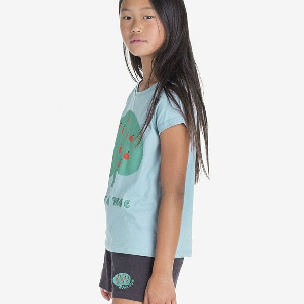 オーガニックコットン キッズ Tシャツ Plant A Tree(半袖)