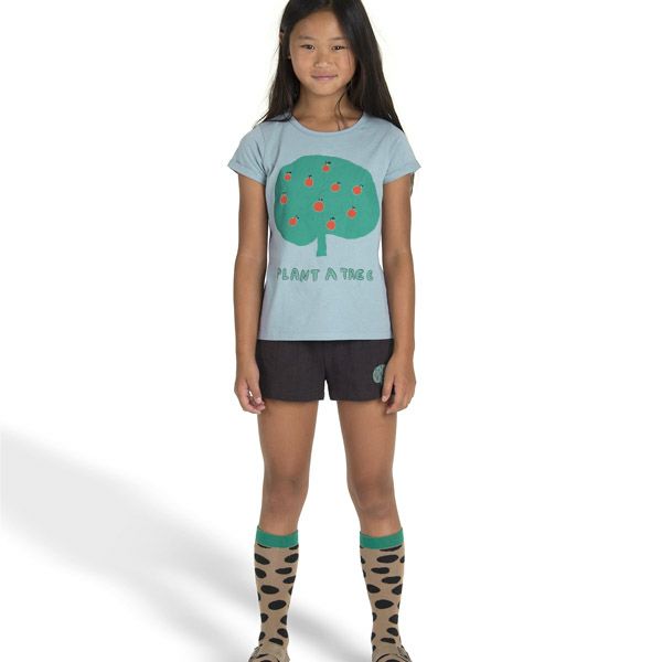 オーガニックコットン キッズ Tシャツ Plant A Tree(半袖)