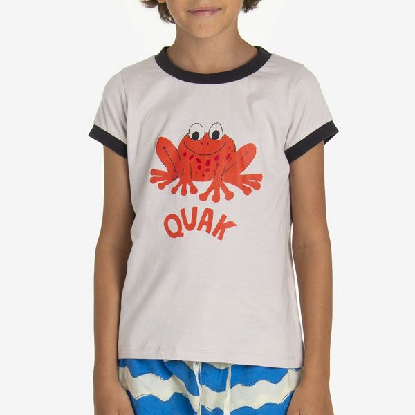 オーガニックコットン キッズ Tシャツ Quak(半袖)