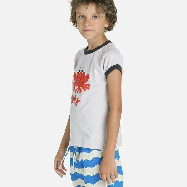 オーガニックコットン キッズ Tシャツ Quak(半袖)