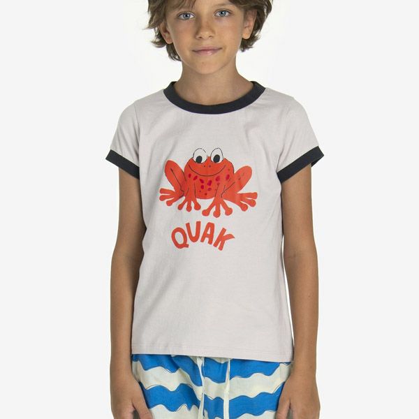 オーガニックコットン キッズ Tシャツ Quak(半袖)