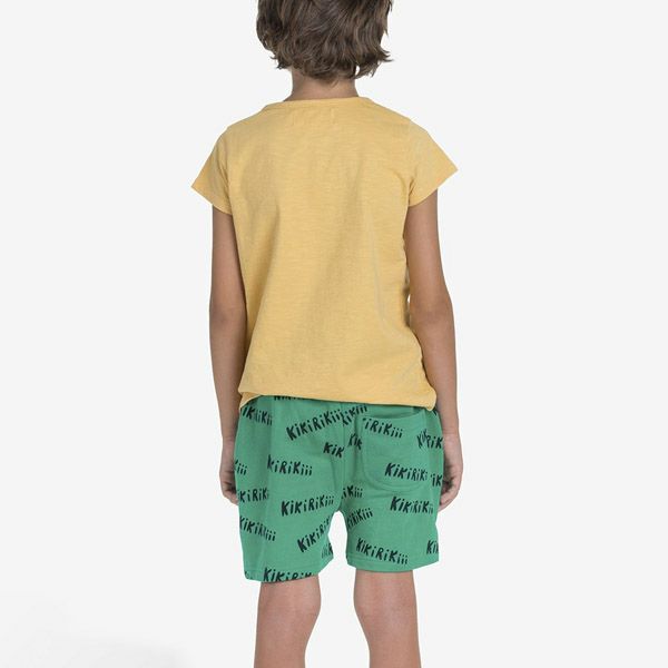 オーガニックコットン キッズ スラブTシャツ Eat Tomato(半袖)