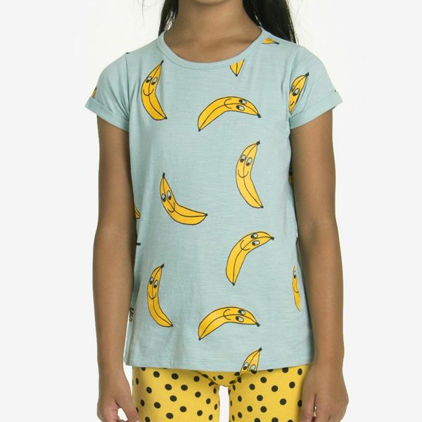 オーガニックコットン キッズ スラブTシャツ BananaFriends(半袖)