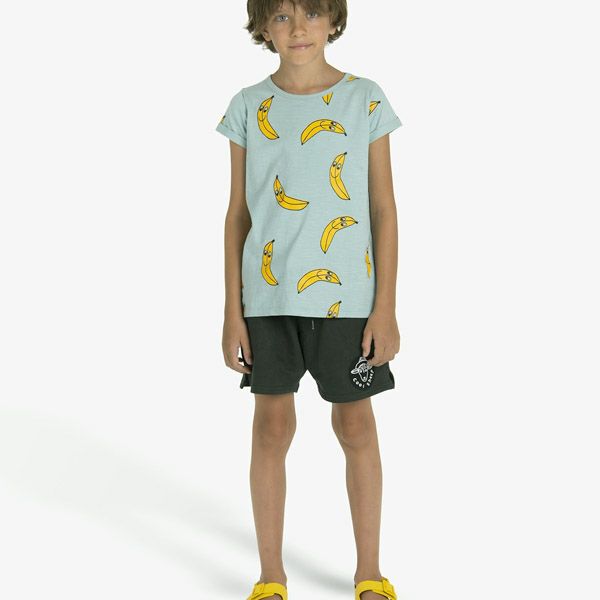 オーガニックコットン キッズ スラブTシャツ BananaFriends(半袖)