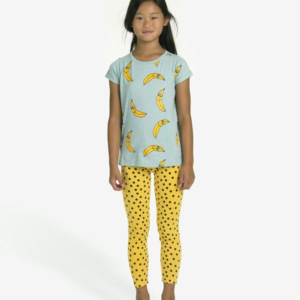 オーガニックコットン キッズ スラブTシャツ BananaFriends(半袖)