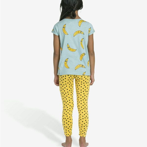 オーガニックコットン キッズ スラブTシャツ BananaFriends(半袖)