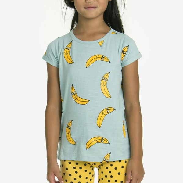 オーガニックコットン キッズ スラブTシャツ BananaFriends(半袖)