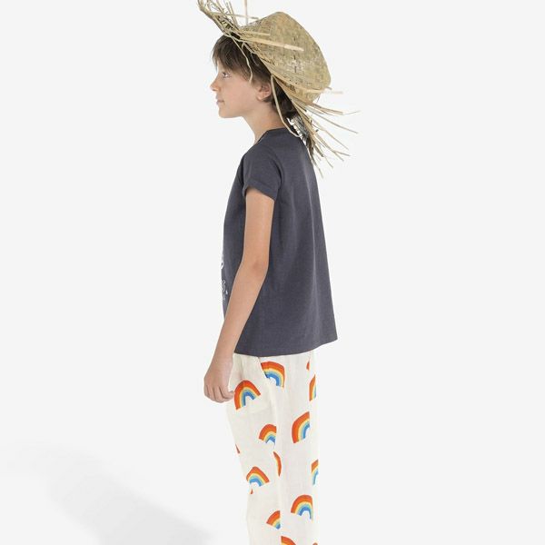 オーガニックコットン キッズ スラブTシャツ MagicLeopard(半袖)