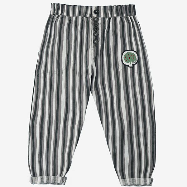 オーガニックコットン キッズ パンツ FarmStripes