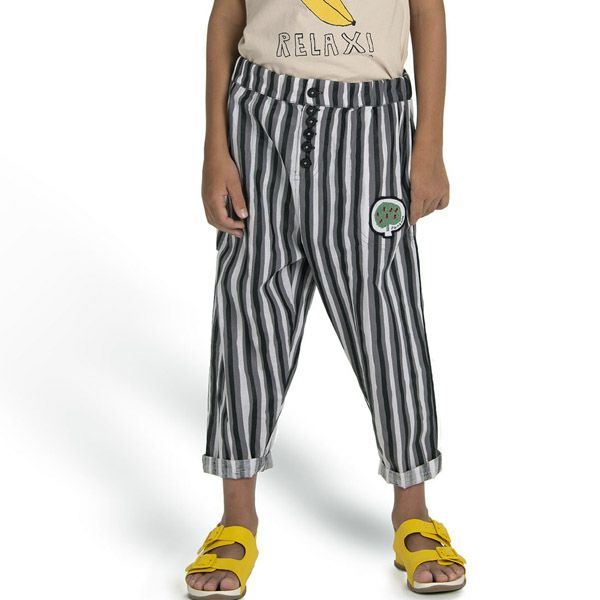 オーガニックコットン キッズ パンツ FarmStripes
