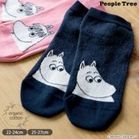 オーガニックコットン ムーミン ショートソックス