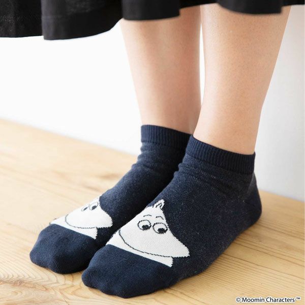 オーガニックコットン ムーミン ショートソックス