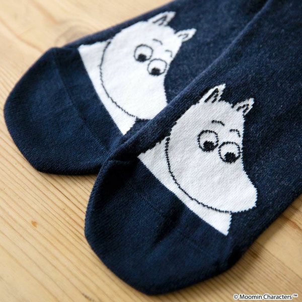 オーガニックコットン ムーミン ショートソックス
