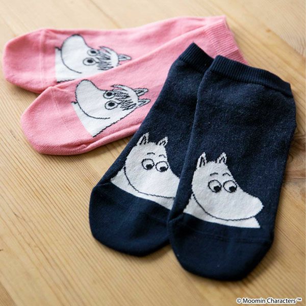 オーガニックコットン ムーミン ショートソックス