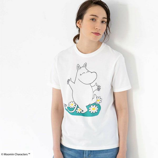 オーガニックコットン ムーミン ユニセックスＴシャツ(半袖)