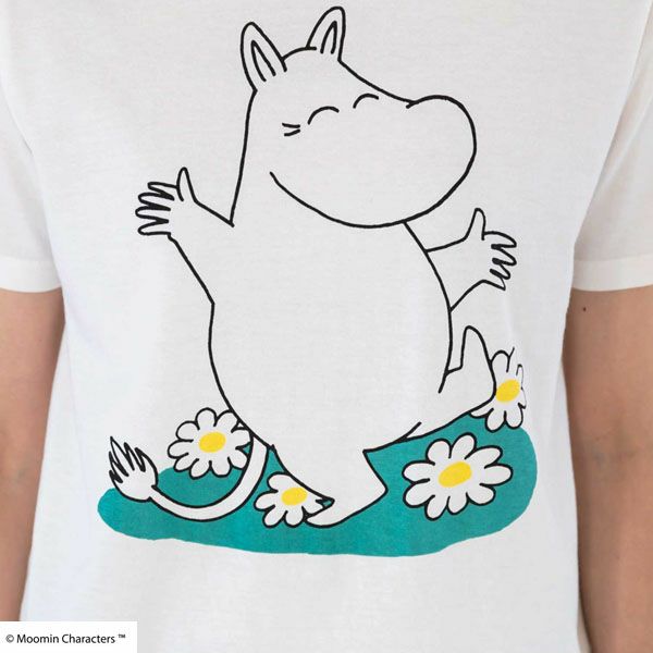 オーガニックコットン ムーミン ユニセックスＴシャツ(半袖)