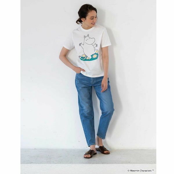 オーガニックコットン ムーミン ユニセックスＴシャツ(半袖)