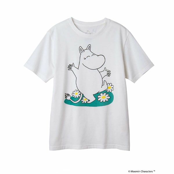 オーガニックコットン ムーミン ユニセックスＴシャツ(半袖)