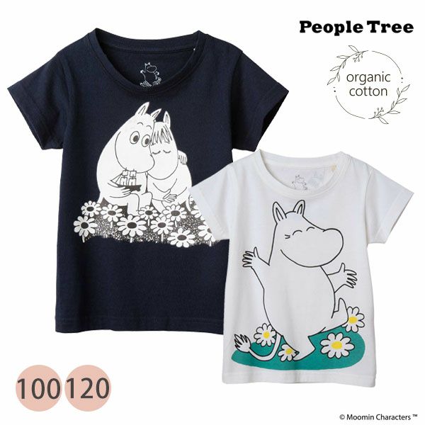 オーガニックコットン ムーミン キッズＴシャツ(半袖)