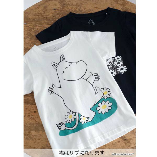 オーガニックコットン ムーミン キッズＴシャツ(半袖)