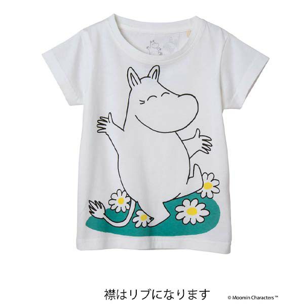 オーガニックコットン ムーミン キッズＴシャツ(半袖)