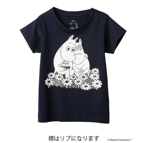 オーガニックコットン ムーミン キッズＴシャツ(半袖)