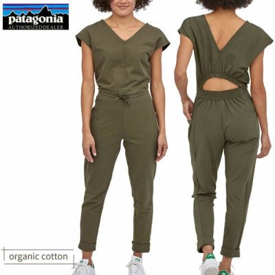 オーガニックコットン ウィメンズ・ローミング・ジャンプスーツ