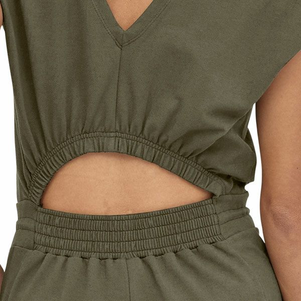 オーガニックコットン ウィメンズ・ローミング・ジャンプスーツ