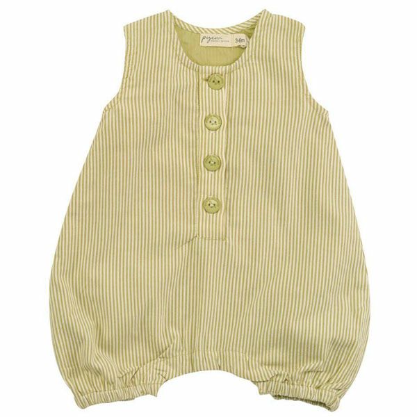 オーガニックコットン ベビーシアサッカーオールインワン