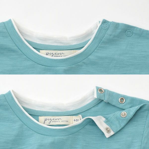 オーガニックコットン キッズスラブTシャツ(半袖)