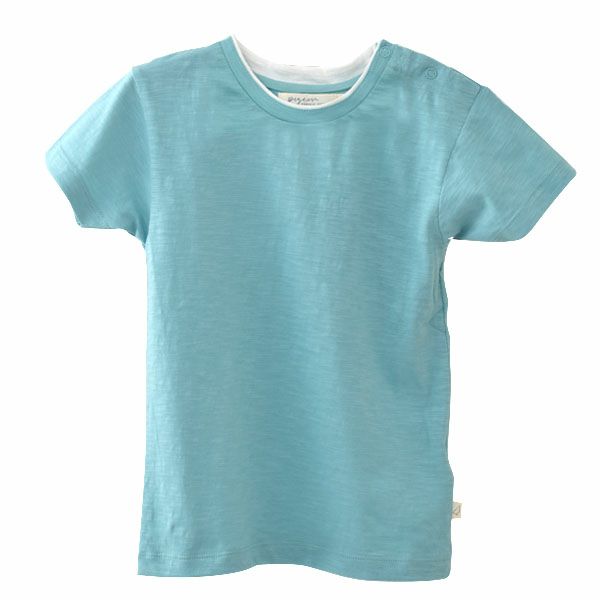オーガニックコットン キッズスラブTシャツ(半袖)