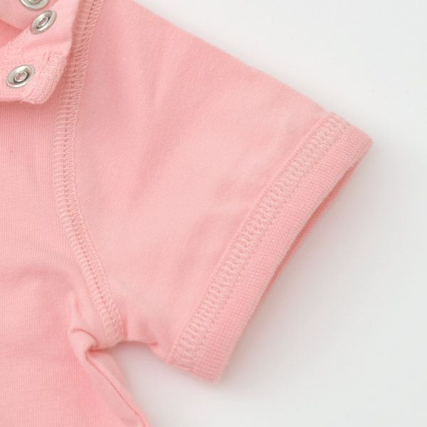 オーガニックコットン ベビー ボディスーツ（半袖）